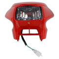 FARO DELANTERO BROSS C/MASCARA ROJO