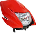 FARO DELANTERO BROSS C/MASCARA ROJO NXR150