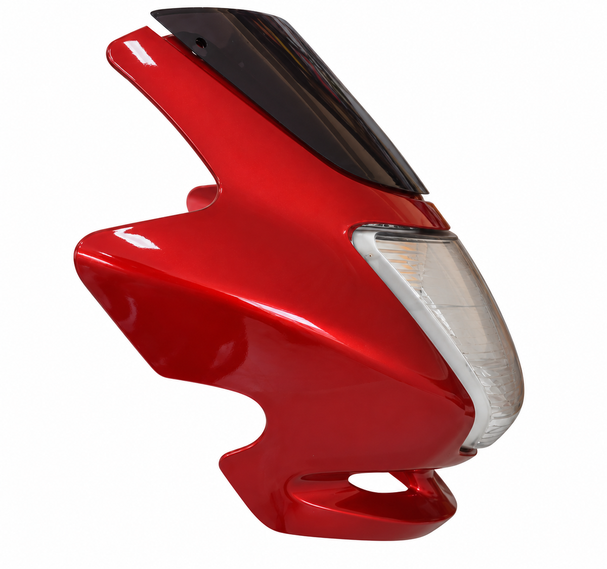 FARO DELANTERO  C/MASCARA ROJO STORM
