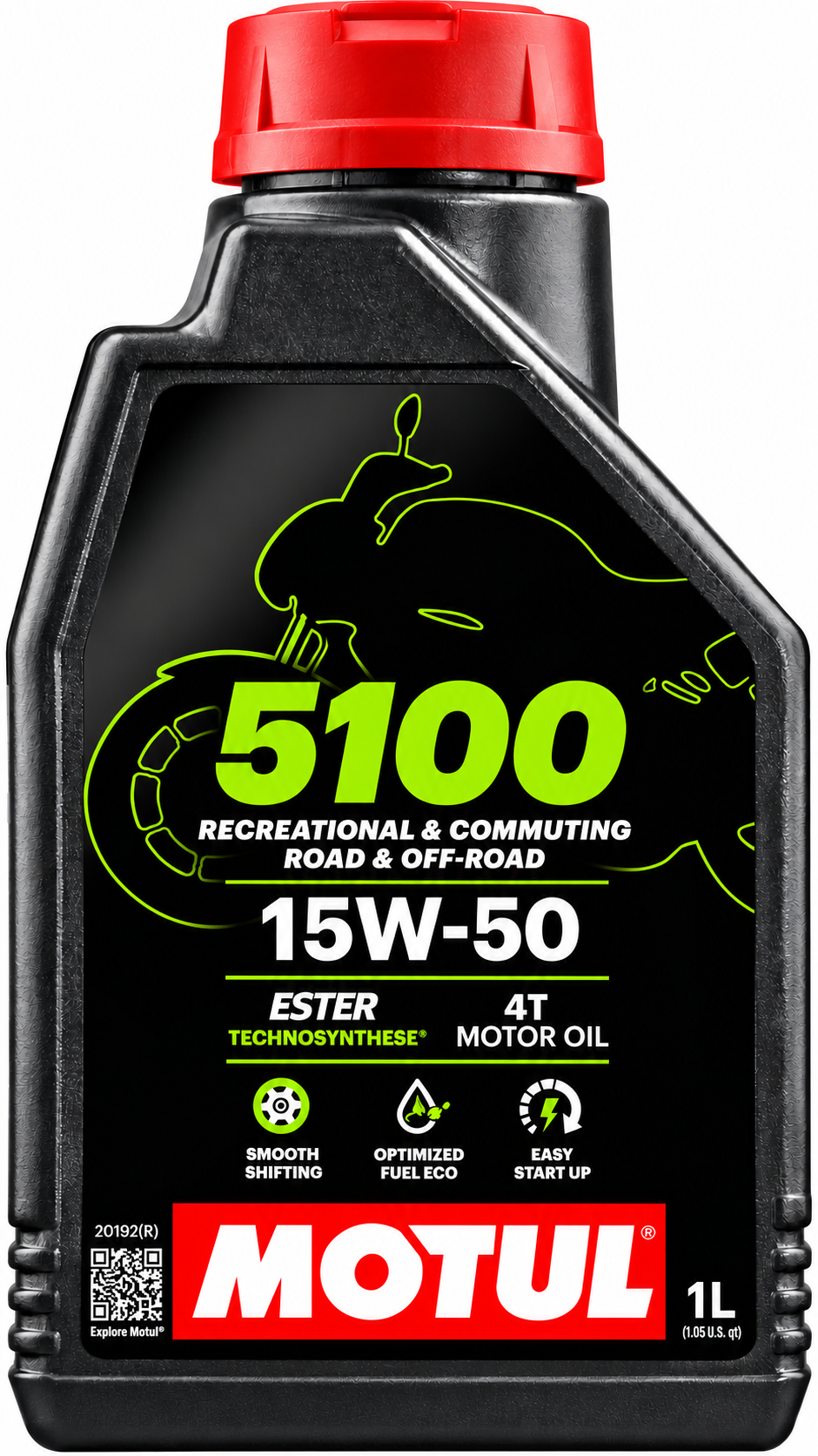 MOTUL 5100 15W-50 4T SEMI SINTÉTICO