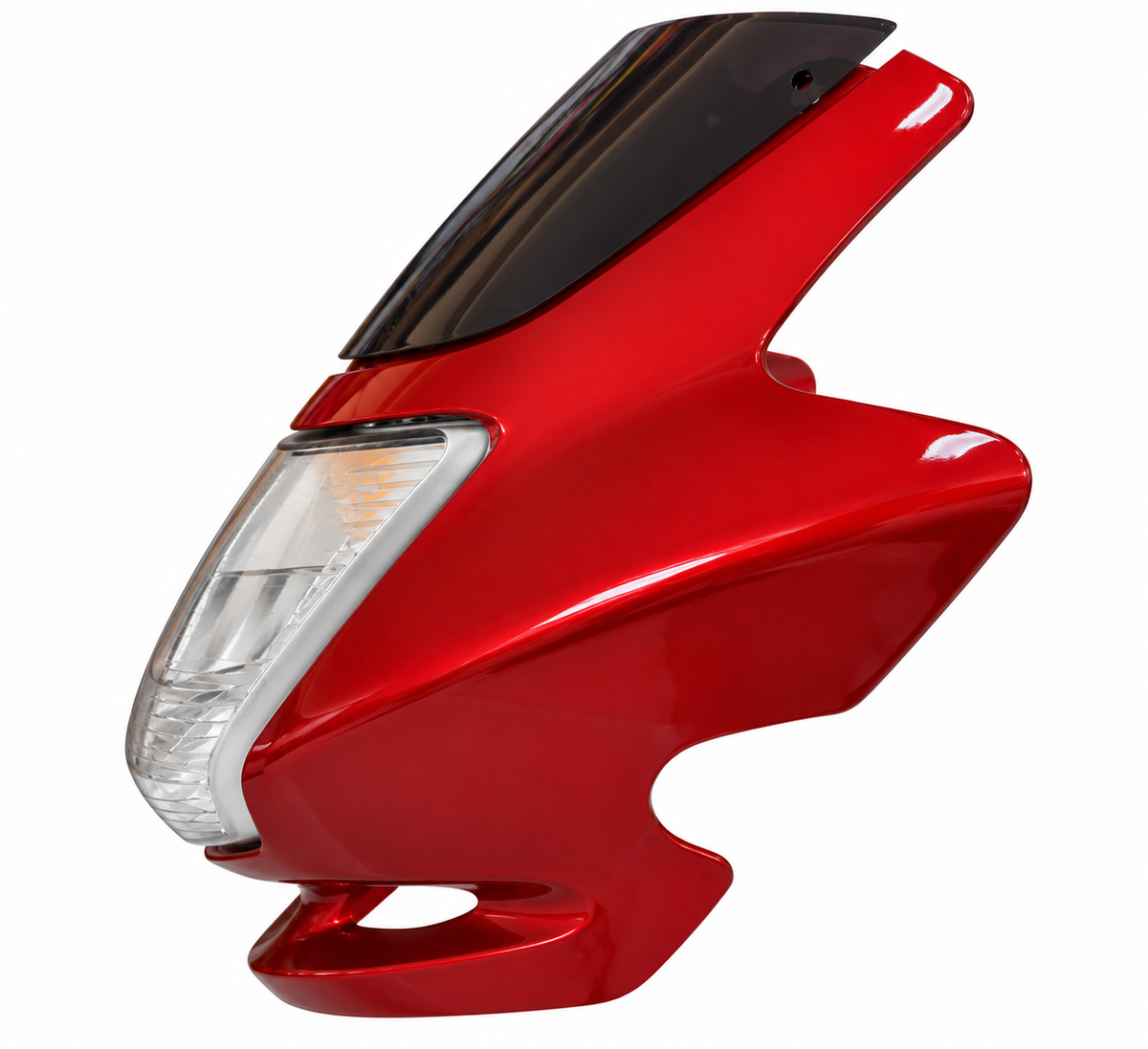FARO DELANTERO  C/MASCARA ROJO STORM