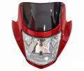 FARO DELANTERO  C/MASCARA ROJO STORM
