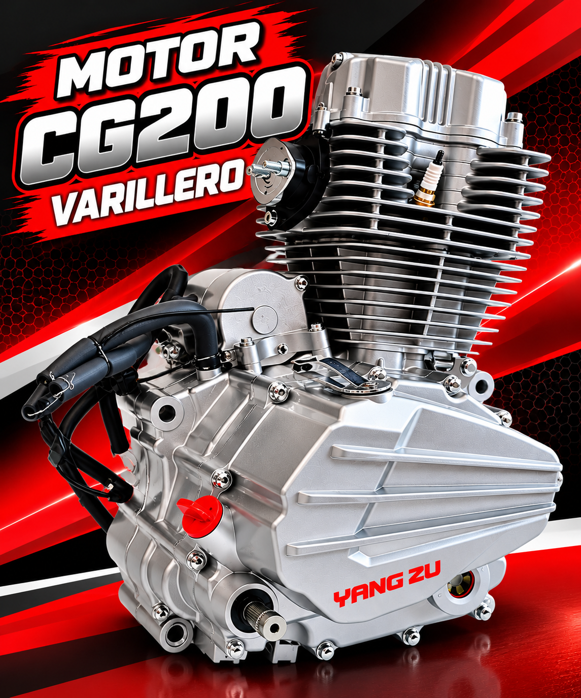 Motor CG200 Lineal Trifásico eje doble Función